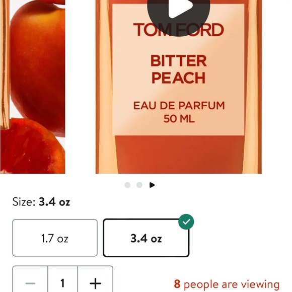 TOM FORD BITTER PEACH 3.4O OZ - Picture 4 of 5